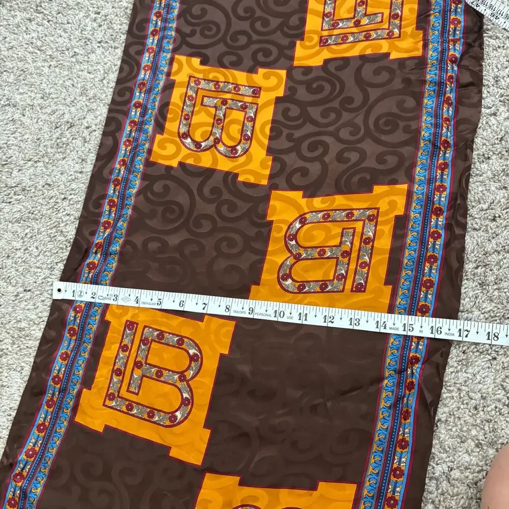 Vintage Laura Biagiotti Silk Scarf Rectangular